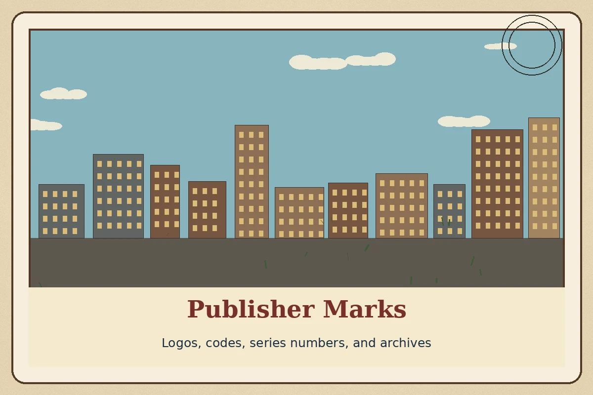 Common Postcard Publisher Marks and Where to Research Them