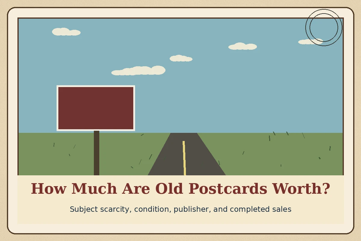 How Much Are Old Postcards Worth?