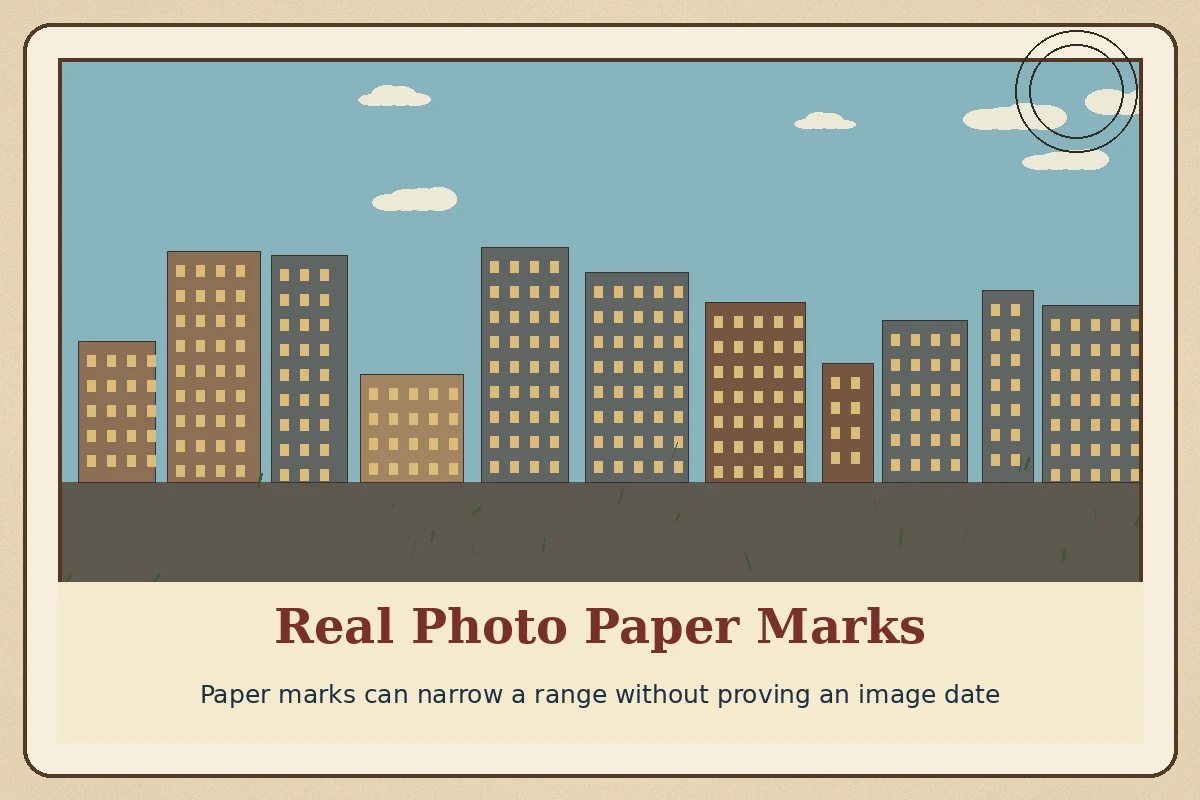 Real Photo Paper Marks