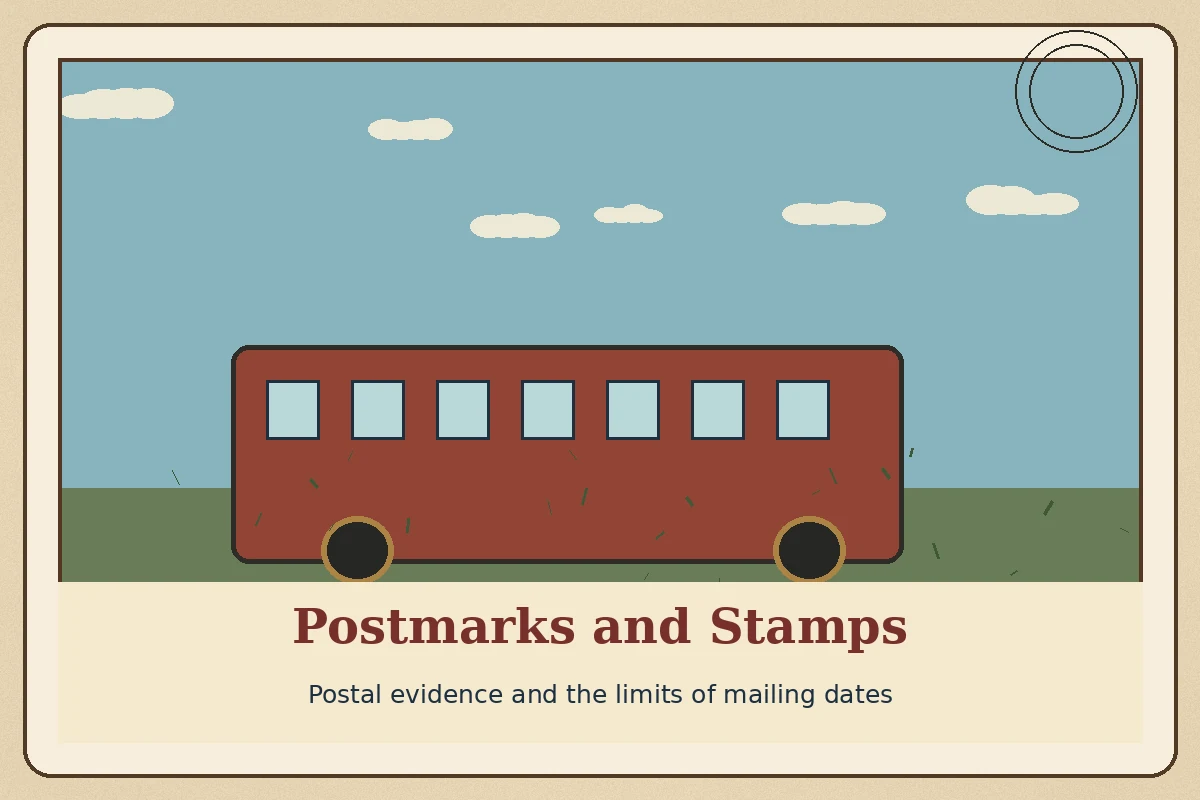 Postmarks and Stamps